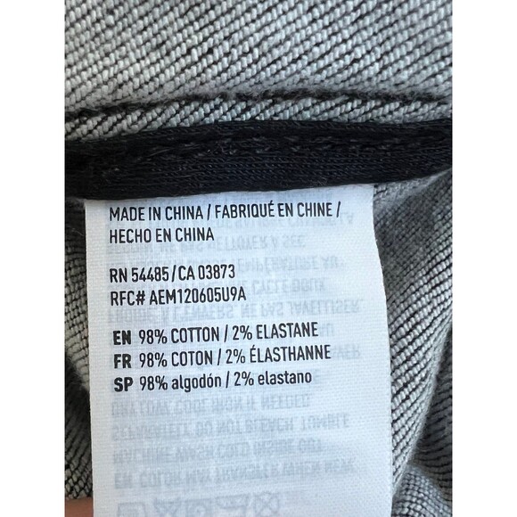 American Eagle Outfitters Vintage Distressed Denim Tote Bag Gold Rush Sactown - Picture 6 of 7